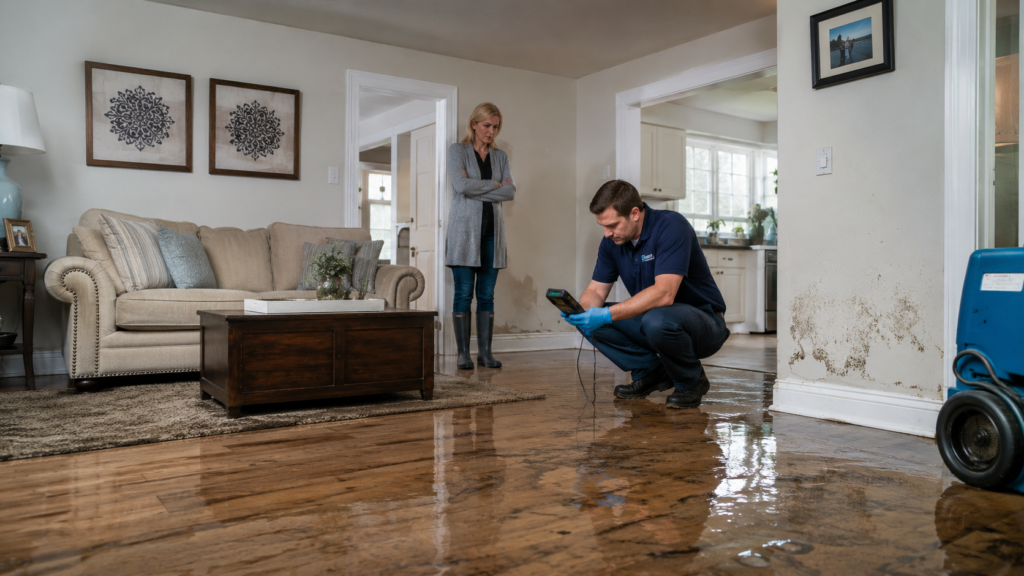 What Homeowners Should Do During the First 24 Hours After Water Damage